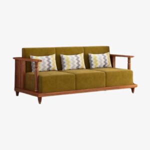 Wooden sofa
