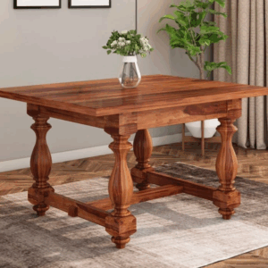 Gorsin 2 Seater Dining Table (Honey Finish)