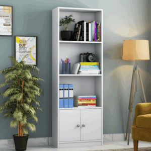 Beck Book Shelf (White Finish)