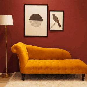 Crocus Chaise Lounge (Chestnut Brown)