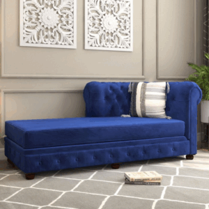 Henry Chaise Lounge (Indigo Blue)